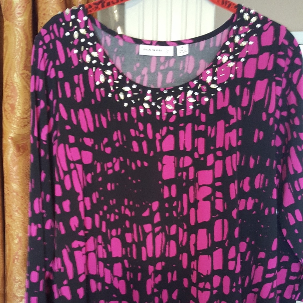 Liquid knit top